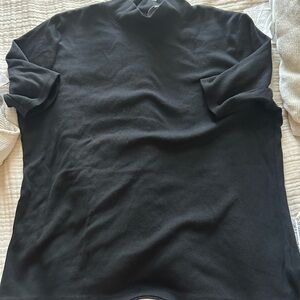 Black Mockneck Sweater